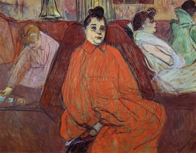 The Divan, 1893 by Henri de Toulouse Lautrec